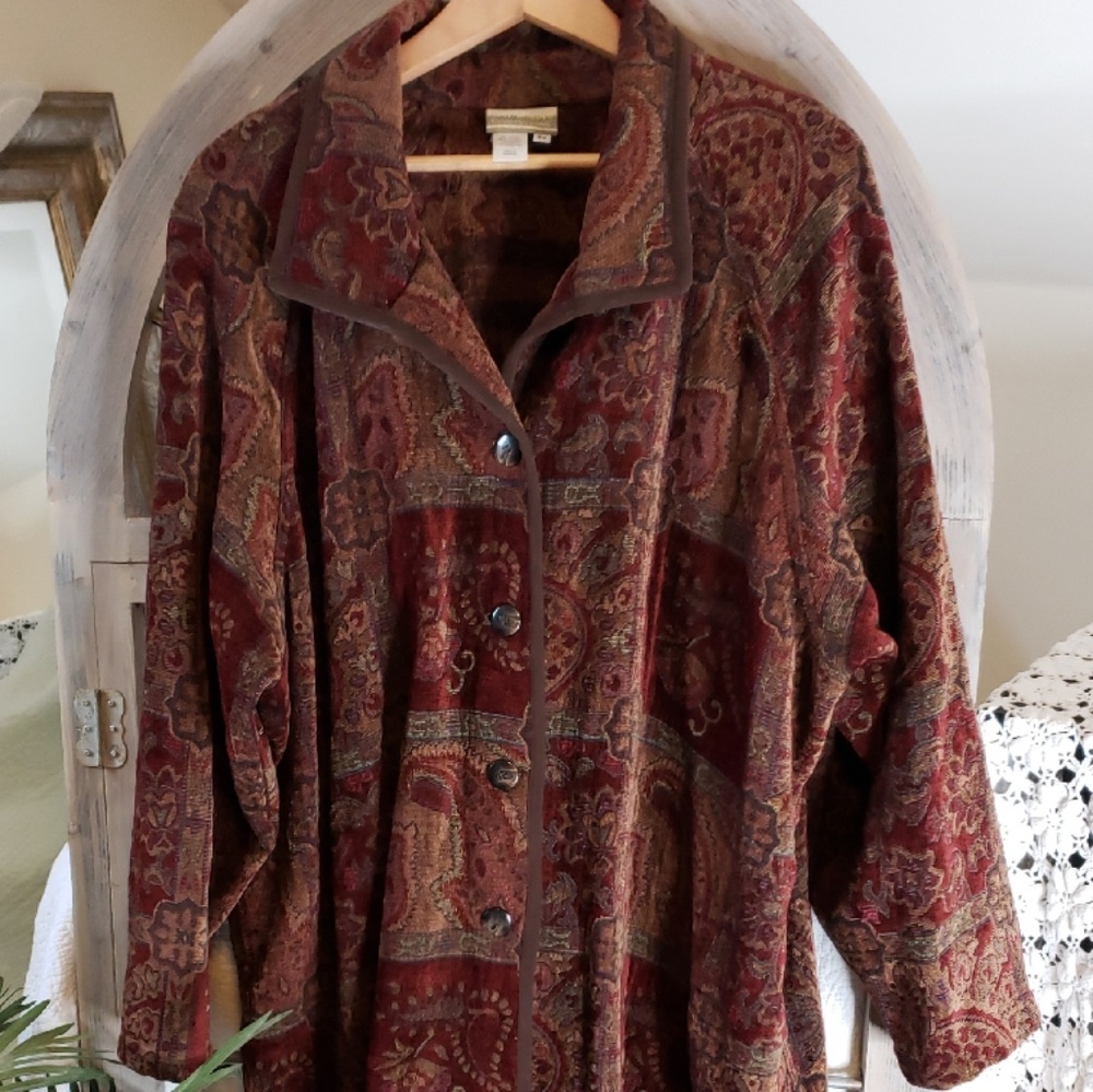 Coldwater Creek Coat/Duster sz 3X